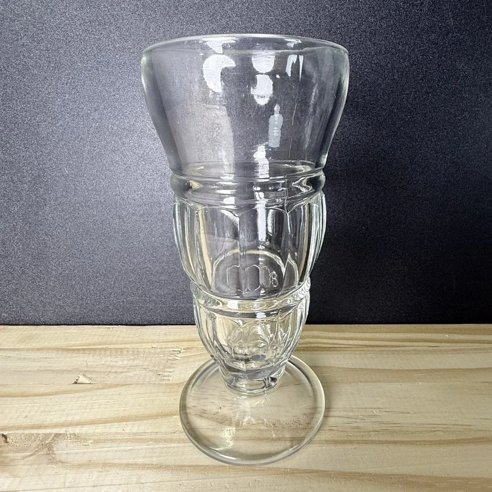 Vintage Milk Shake Sundae Glass Ice Cream Float‎ Soda Fountain 50s